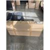 Image 1 : TECHORBITS ELECTRIC SIT TO STAND DESK BLACK FRAME BROWN BUCTER BLOCK TABLE TOP