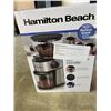 Image 2 : HAMILTON BEACH BURR COFFEE GRINDER - TESTED WORKING, RETAIL $59