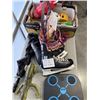 Image 1 : SZ. 10 CCM HOCKEY STATES AND ASSORTED KIDS TOYS AND HOUSEHOLD