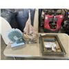 Image 1 : CARVED SAIL BOAT, FISH, AND MIRROR