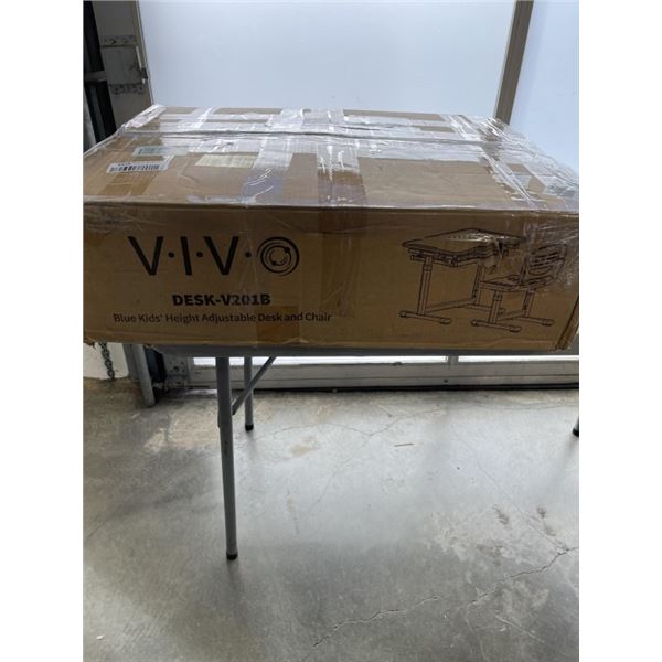 VIVO KIDS ADJUSTABLE HEIGHT DESK AND CHAIR