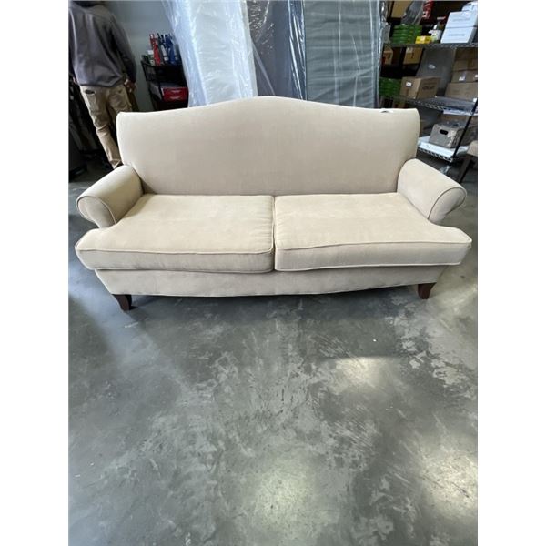 BEIGE FABRIC SOFA