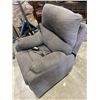 Image 2 : POWER GREY FABRIC RECLINER, WORKING WITH POWER ADAPTORS AND USB PORT