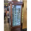 Image 1 : TEKNA LINE REVOLVING GLASS REFRIGERATED DISPLAY COOLER, WITH 7 GLASS SHELVES,4 SIDED GLAS CABINET, B