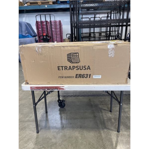 AS NEW LIVE ANIMAL CAGE 42"X15"X15