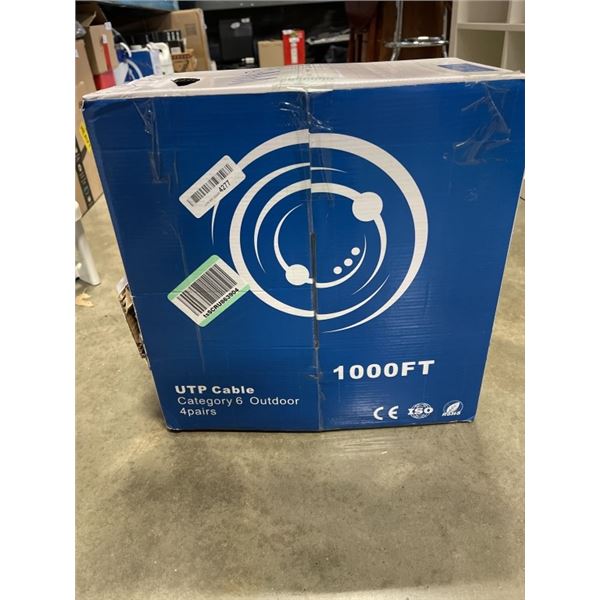 VIVO UTP CABLE CATEGORY 6 OUTDOOR 1000FT