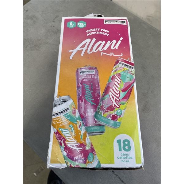 CASE OF ALANI NU VARIETY PACK ENERGY DRINK