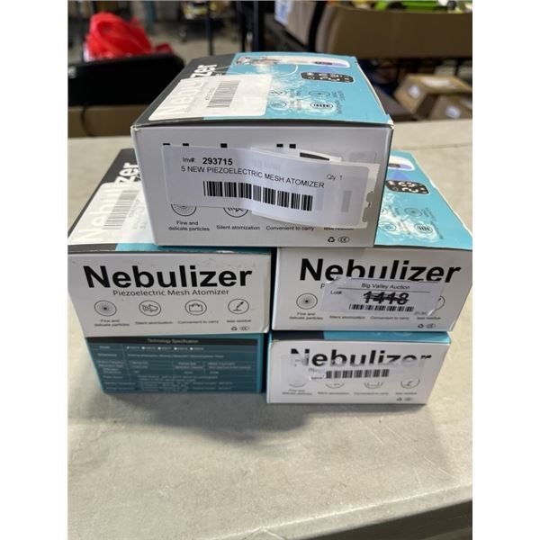 5 NEW PIEZOELECTRIC MESH ATOMIZER