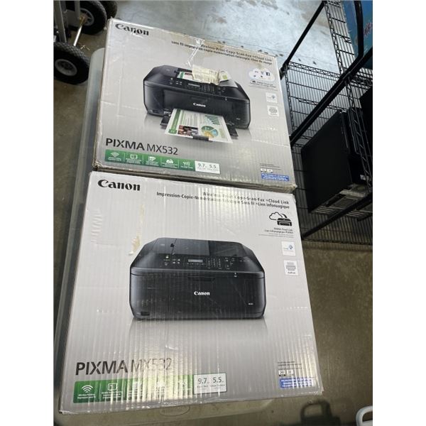 2 CANON MX532 PRINTERS