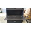 Image 3 : IKEA HEMNES DROP DESK WITH UPPER CABINET