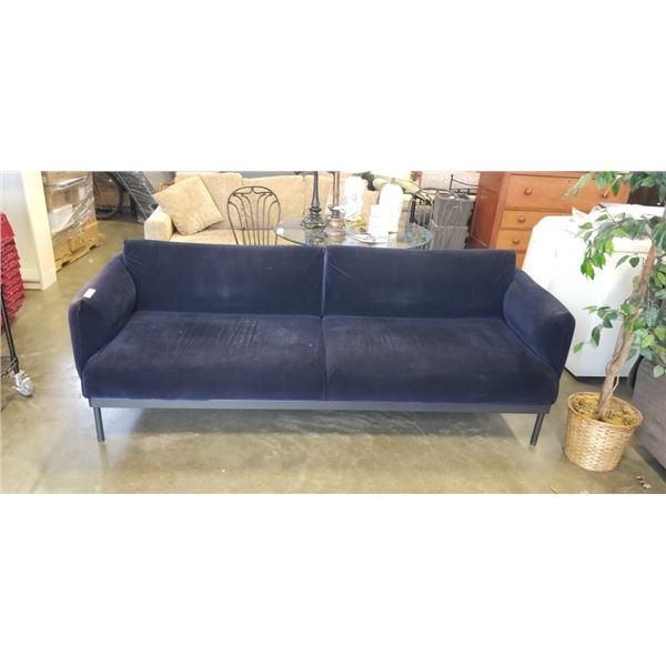 IKEA  NAVY BLUE APPLARYD SOFA - RETAIL $1290