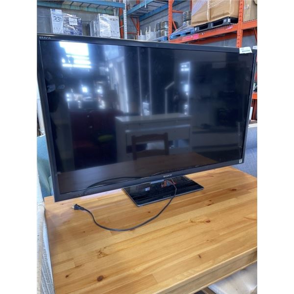 SONY 50 INCH TV ON STAND