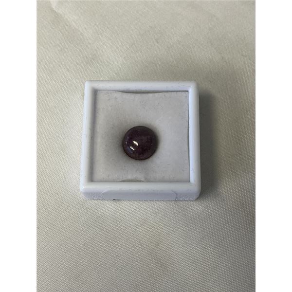 15.0CT NATURAL STAR RUBY, ROUND CABOCHON CUT 12.2*12.2MM