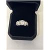 Image 2 : NEW PLATINUM PLATED 2.0CT SIMULATED DIAMOND (CZ) MANS RING, RESIZEABLE