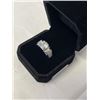 Image 3 : NEW PLATINUM PLATED 2.0CT SIMULATED DIAMOND (CZ) MANS RING, RESIZEABLE