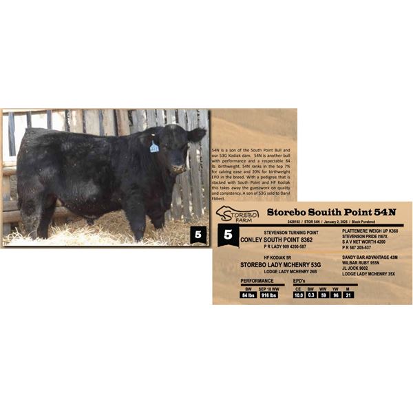 Storebo Souith Point 54N