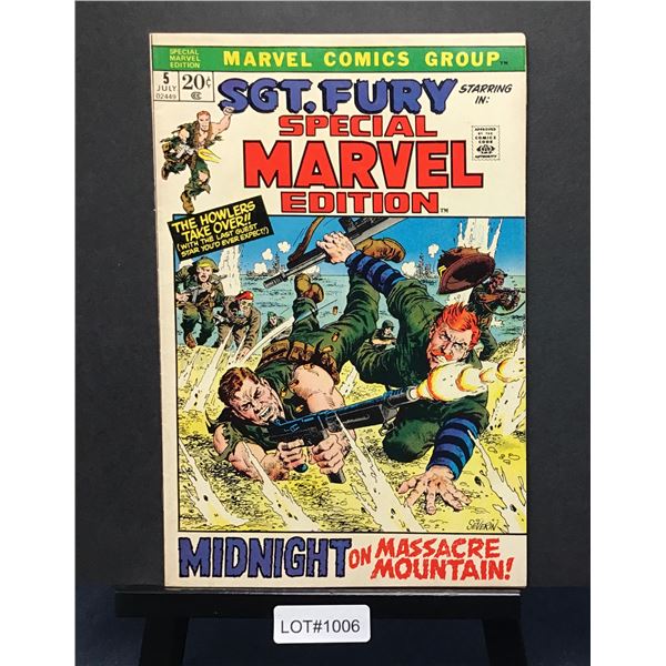 Special Marvel Edition #5 (1972)