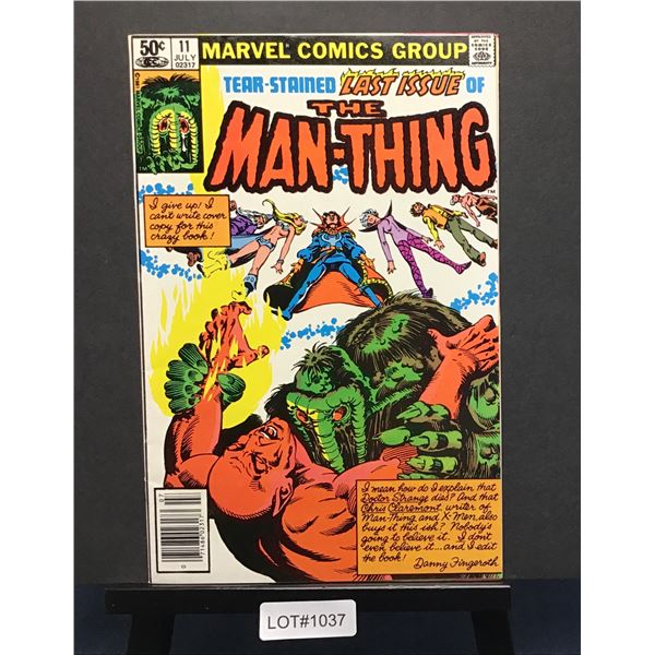 The Man-Thing #11 (1981) Newsstand