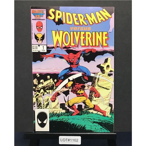 Spider-Man VS Wolverine #1 (1987) KEY ISSUE