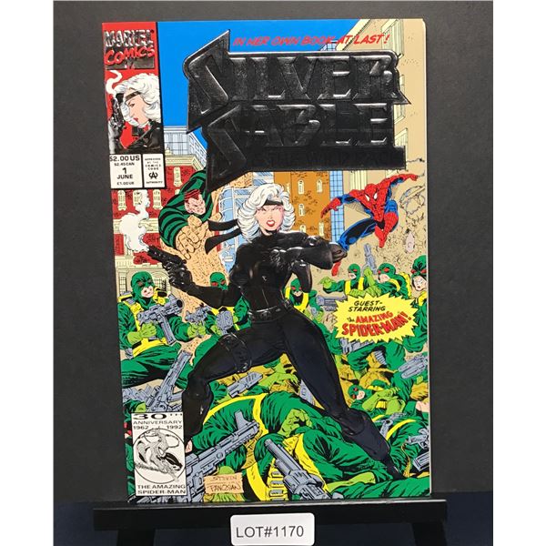 Silver Sable and the Wild Pack #1 (1992) Silver Foil Cover