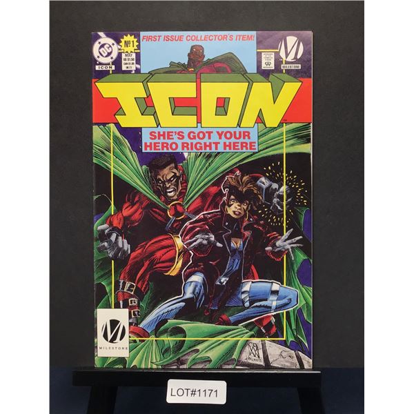 Icon #1 (1993) KEY ISSUE (Standard Issue)