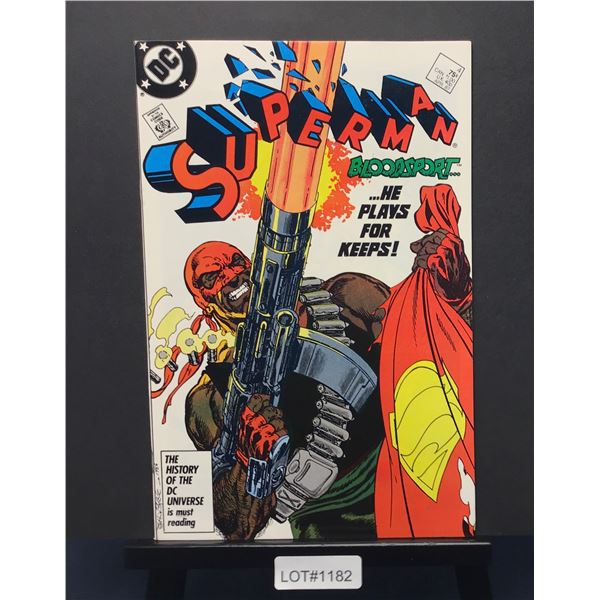 Superman #4 (1987) KEY ISSUE