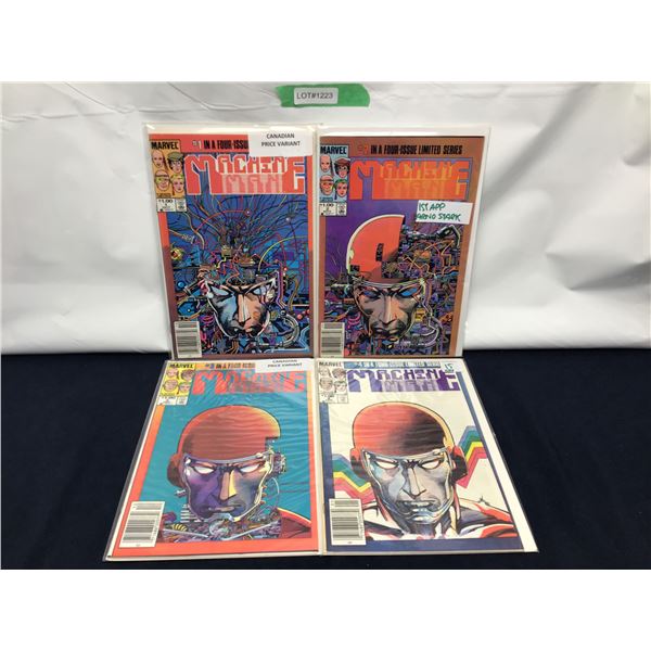 Machine Man #1-4 (1984) Canadian Price Variant Set (KEY)