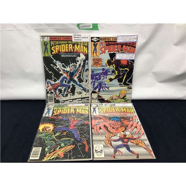 The Spectacular Spider-Man #38,43,56,65 (KEY) (1976)