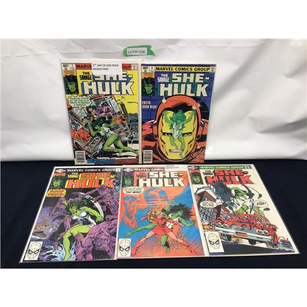 Savage She-Hulk #2 (KEY) (NEWS), 6 (NEWS), 7, 10, 20 (1980)