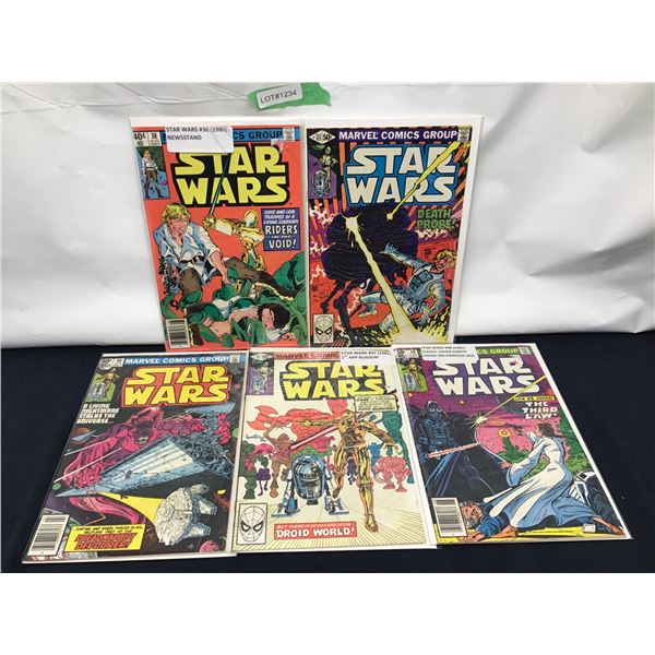 Star Wars #38(NEWS), #45,#46(NEWS),#47,#48(NEWS) (1978)