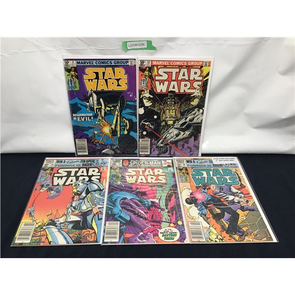 Star Wars #51-54, #56(KEY) (1978) Newsstand Editions