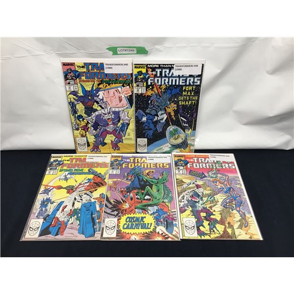 Transformers #39-40, #42, #44-45 (1984)