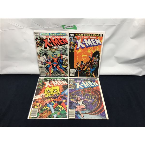 The Uncanny X-Men #156(NEWS), #159, #161(KEY), #163(KEY/NEWS)