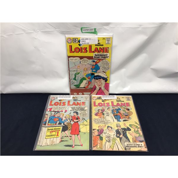 Superman's Girlfriend Lois Lane #30,#37#53 (1960s)