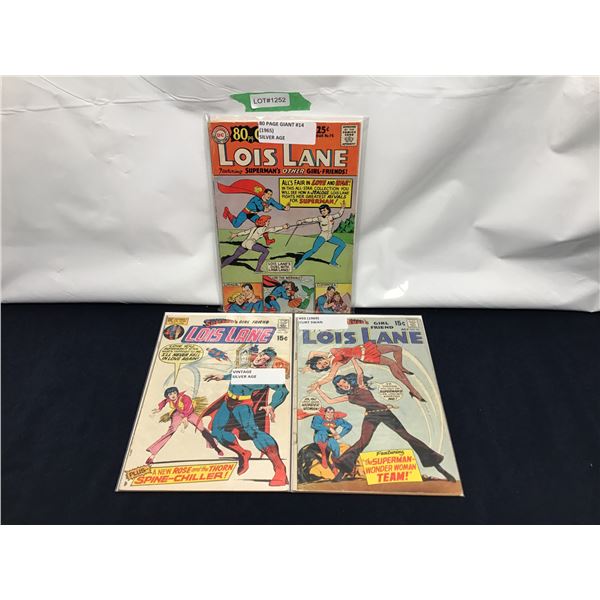 Superman's Girlfriend Lois Lane #93, #109, #14 (1960s)