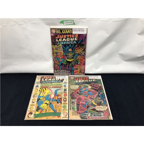 Justice League of America #38, #48, #52 (1960s)