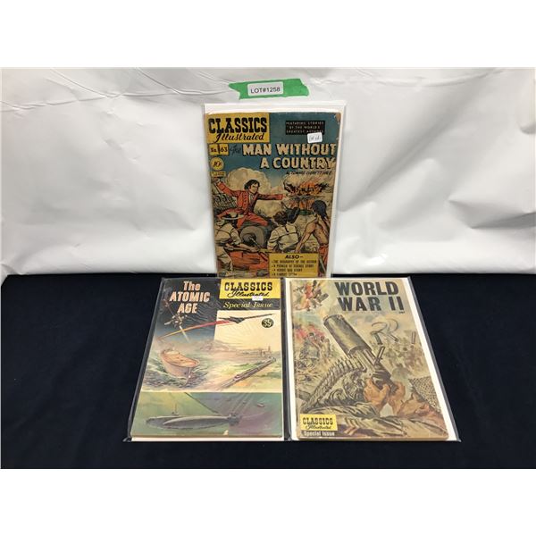Assorted Classics Illustrated (1940
