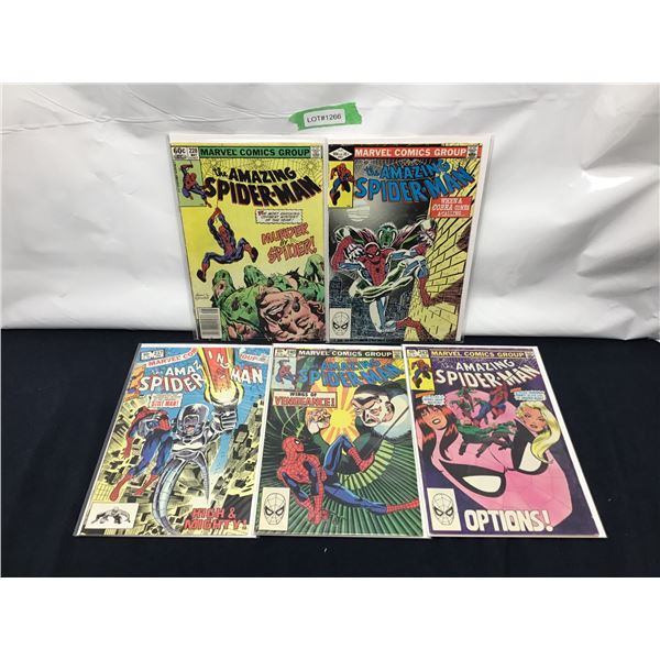 The Amazing Spider-man #228(NEWS), #231, #237, #240, #243 (1981)