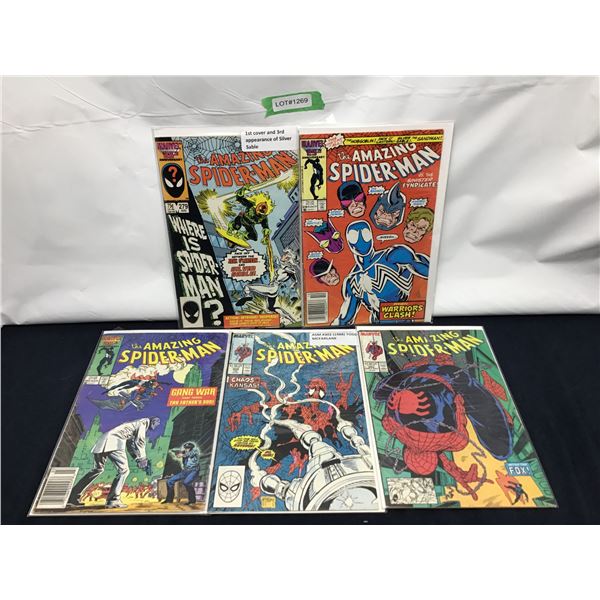 The Amazing Spider-man #279(KEY), #281,#286, #302, #304 (1986)