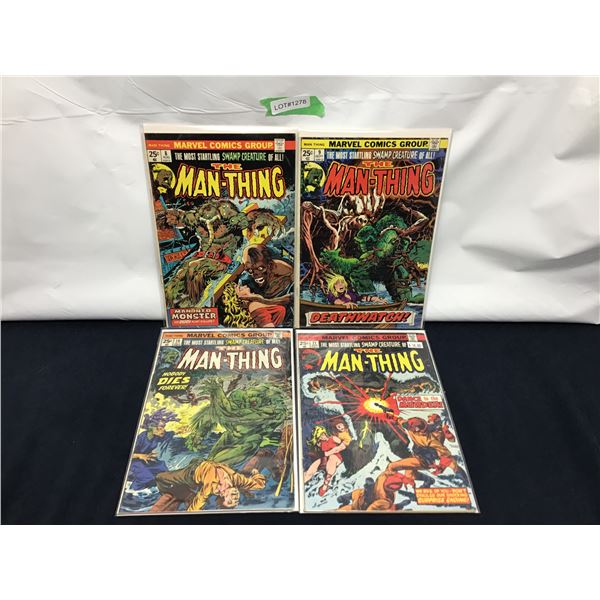 Assorted Marvel Comics Containing  "Marvel Value Stamps"