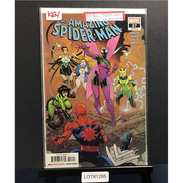 The Amazing Spider-Man#27 (2019)(KEY) 1st Full Team Appearance all Female Sinister Syndicate