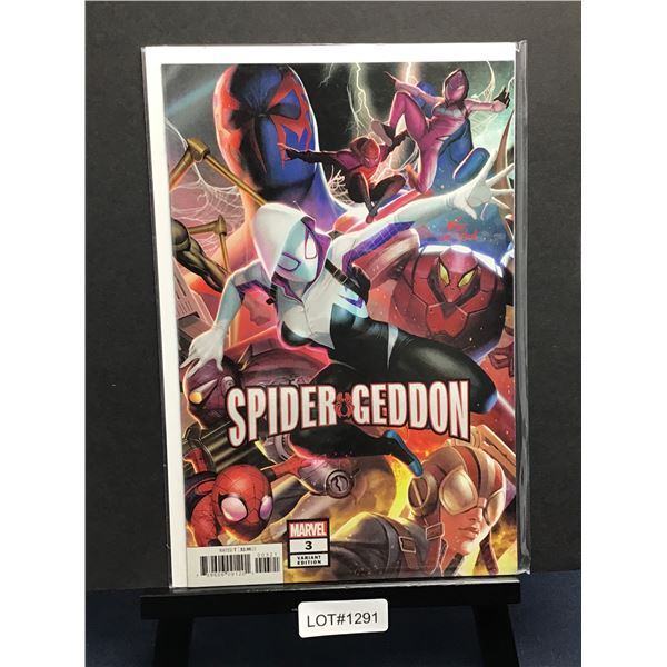 Spider-Geddon#3 (2018)(KEY) Reprints 1st Appearance of Spiders-Man/Spider Ben, Connecting Variant
