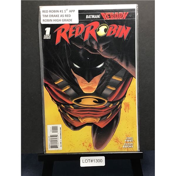 Red Robin #1 (2009)(KEY) 1st Appearance Tim Drake (Red Robin)