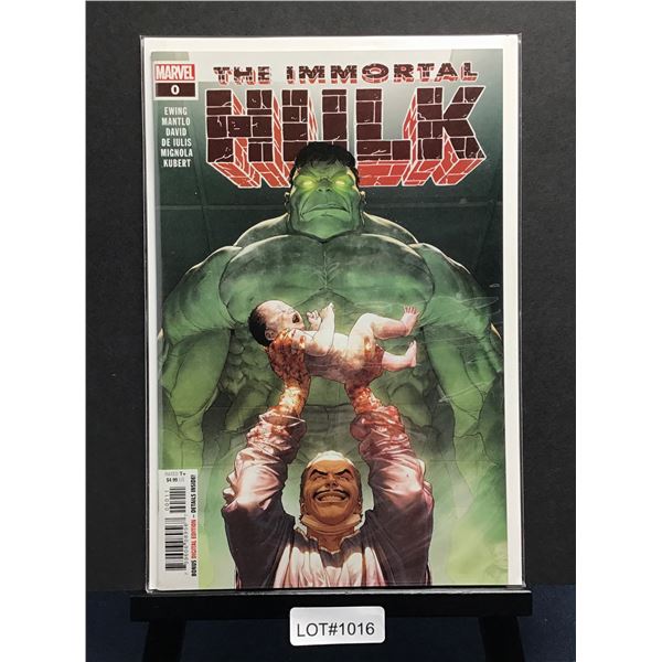 The Immortal Hulk #0 (2020) Matt De Lulis Cover
