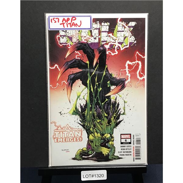 Hulk #6A (2022) (KEY) 1st Appearance Titan Hulk Persona.