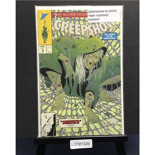Creepshow #3B (2024) Spider-Man #1 Homage