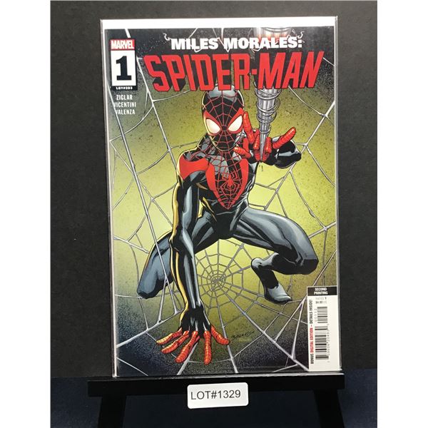 Miles Morales: Spider-Man #1L (2023) 2nd Print, Mark Bagley Cover