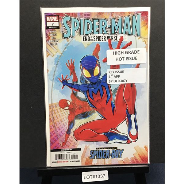 Spider-Man #7 (2023)(KEY) 1st  Appearance Spider-Boy, 2nd print