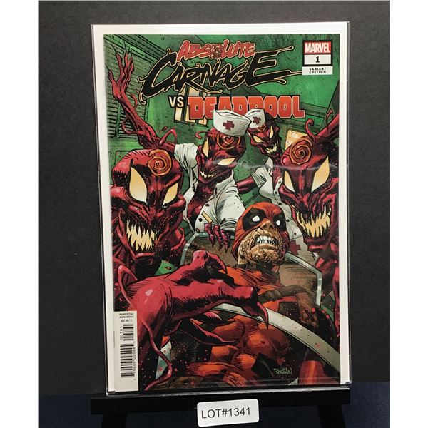 Absolute Carnage vs Deadpool #1B (2019) Tyler Kirkham Cover