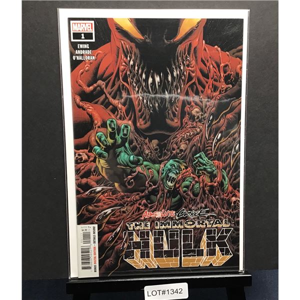 Absolute Carnage: Immortal Hulk #1 (2019) Kyle Holtz Cover